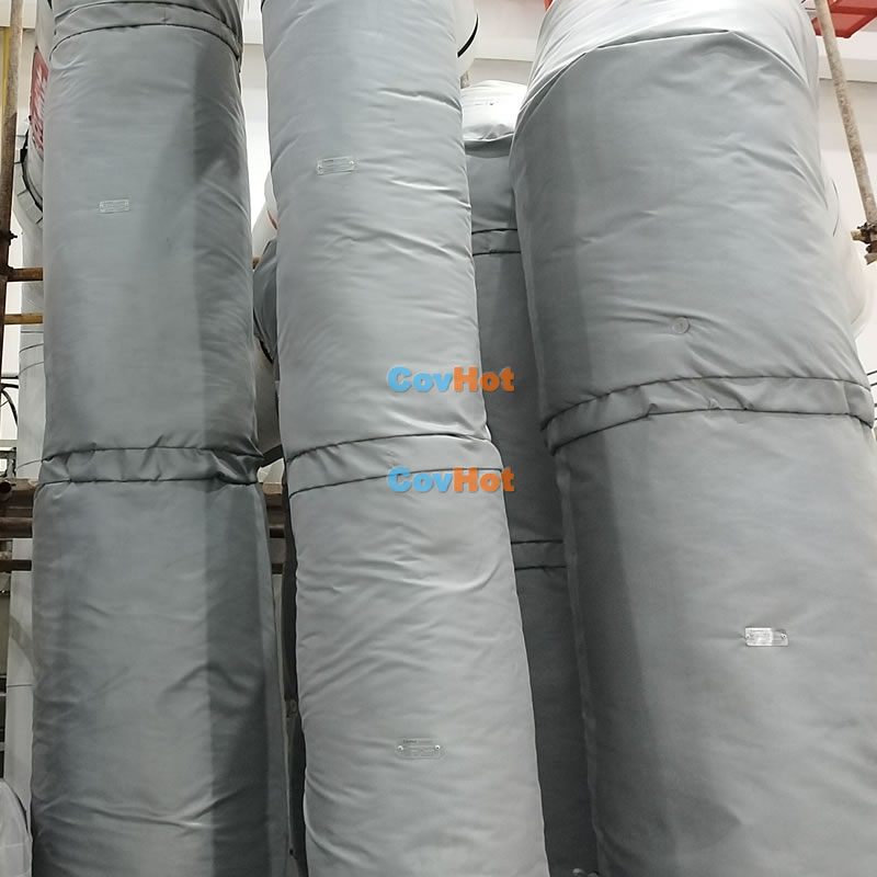電廠汽輪機柔性可拆卸保溫衣/被/套 重復(fù)使用 模塊式方便拆裝