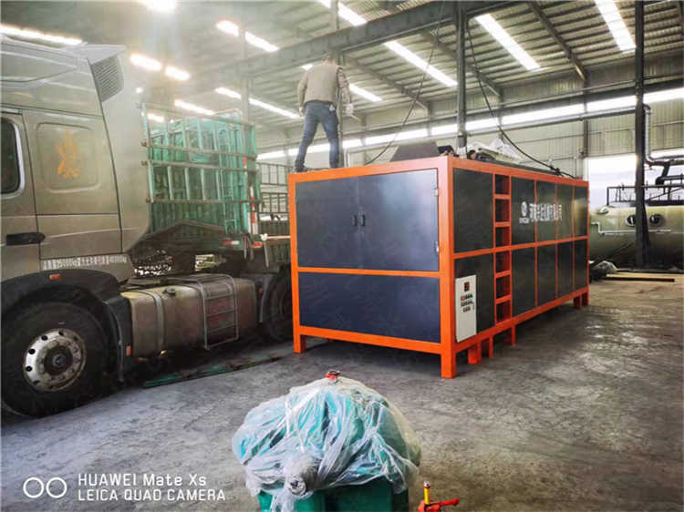 餐廚垃圾菜葉有機(jī)肥臥式發(fā)酵罐