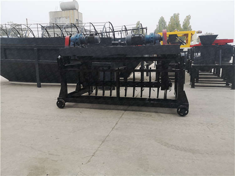 槽式翻拋機 雞糞牛糞發酵有機肥處理設備