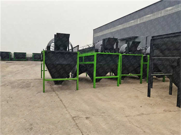 有機肥顆粒滾筒篩分機 羊糞肥料分選加工設備