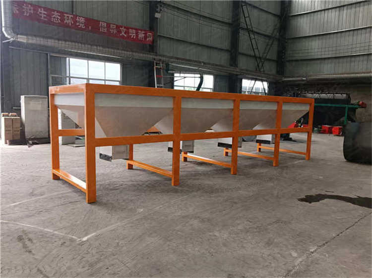 有機(jī)肥復(fù)合肥配料倉(cāng),五倉(cāng)多原料自動(dòng)混料機(jī),肥料稱重配料機(jī),定制廠家