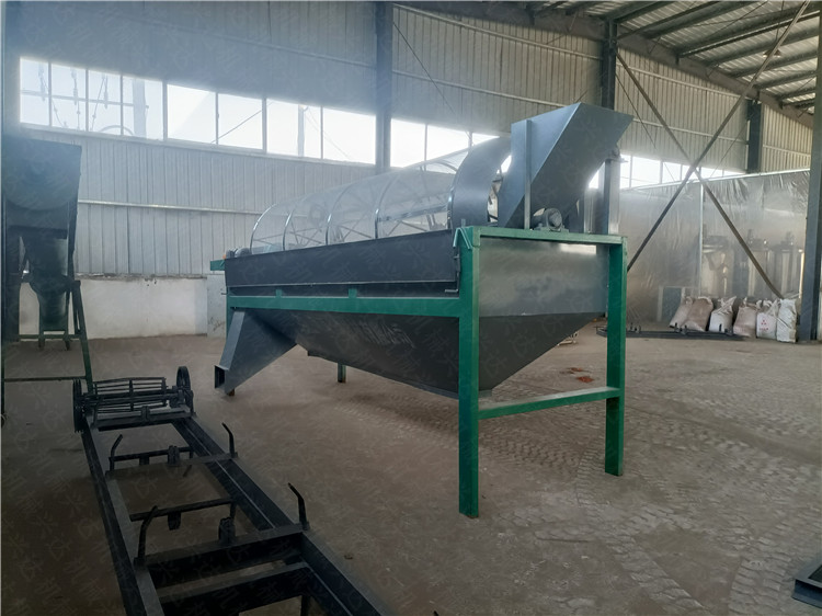 鴨豬雞羊糞加工有機肥生產線 滾筒篩分機 全套有機肥生產線設備