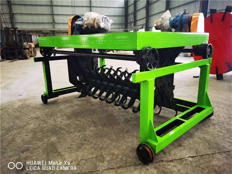 生物有機肥翻堆處理設備槽式翻拋機 操作簡單 畜牧糞便發酵 有機肥復合肥作業